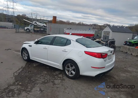 2014 Kia Optima Lx из США, поврежденный, VIN 5XXGM4A76EG315493